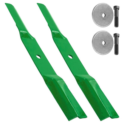 Deck Blade with Bolt Replacement for John Deere SRX75 SRX95 STX30 (2010–2018)