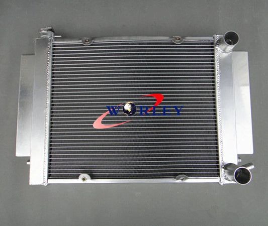 Aluminum Radiator 3 Row for Mazda RX2 RX3 RX4 RX5 RX7 (1970-1985)
