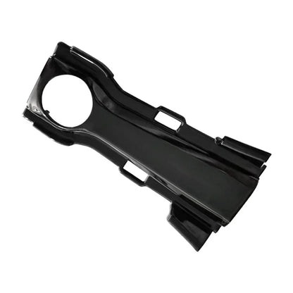 Black Front Bumper Grill Panel Trim for BMW 7-Series (2016-2019)