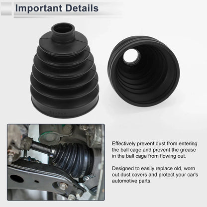 Outer CV Joint Boot Kit with Clamps for BMW 528i (2011 - 2016)