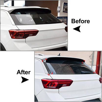 Glossy Black Rear Window Spoiler for VW T-ROC (2017-2024)