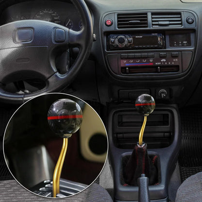 Dual Bend Short Throw Shifter for Honda Civic 1988-2000 Gold Tone