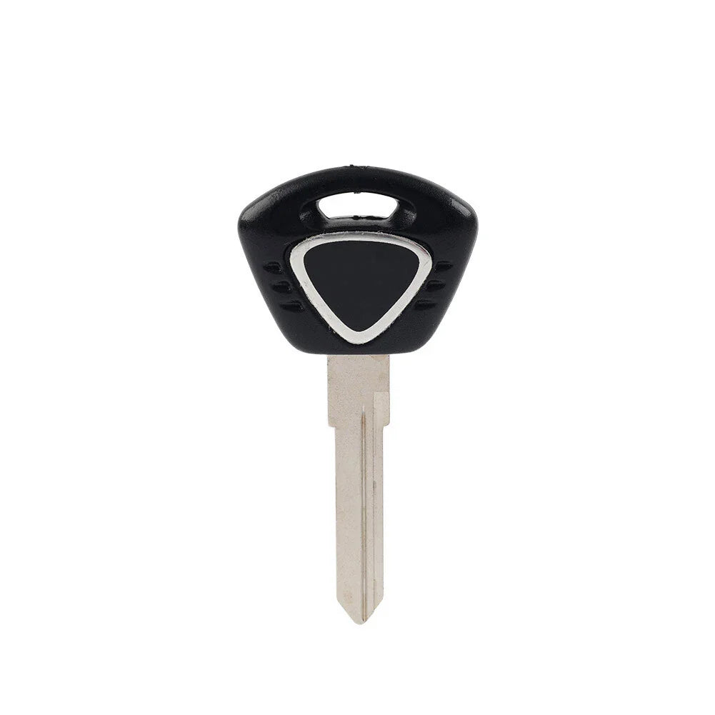 Black Uncut Blade Blank Key for Daytona 675 / Street Triple 675 (2006-2018)