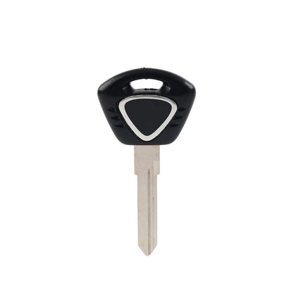 Black Uncut Blade Blank Key for Daytona 675 / Street Triple 675 (2006-2018)