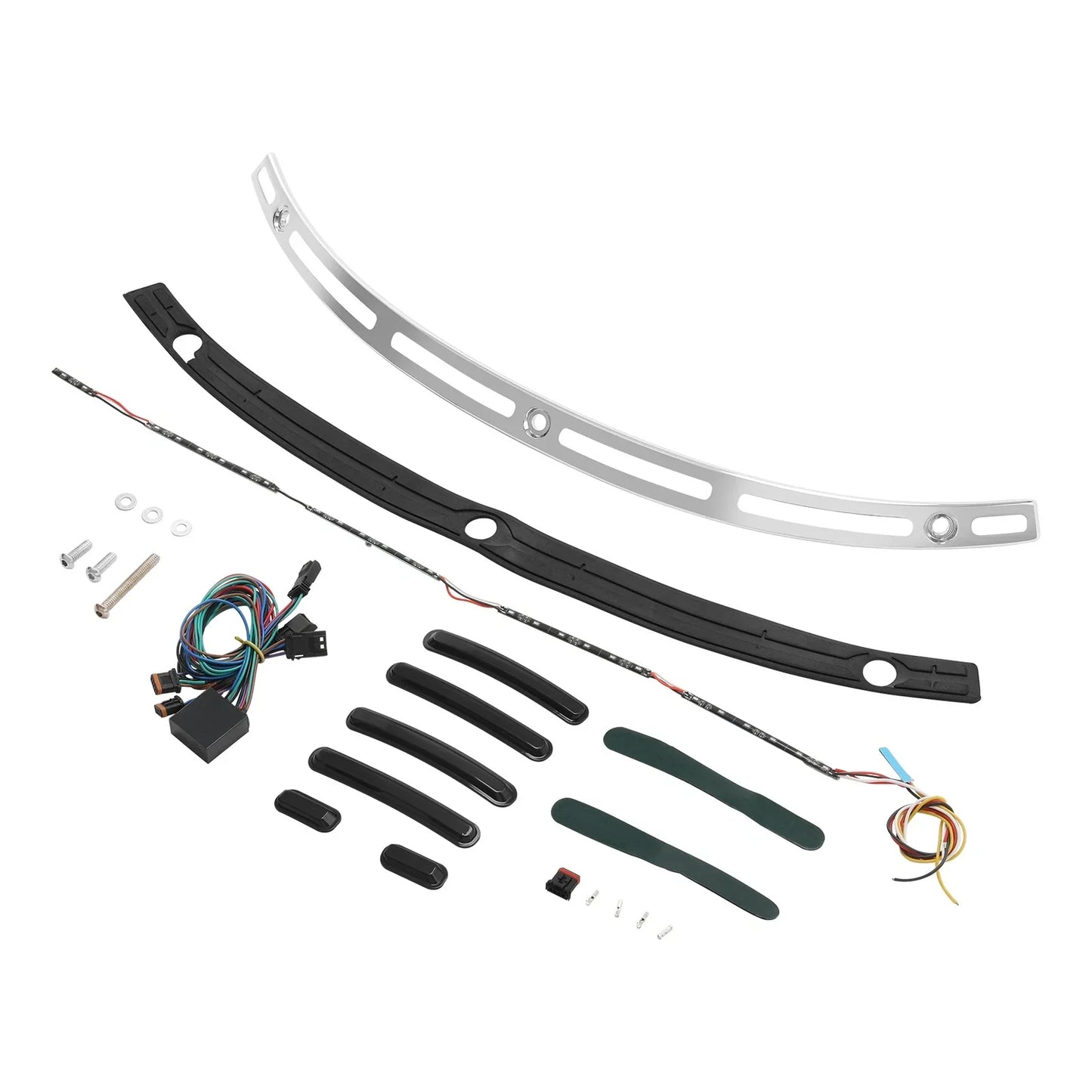 Batwing Windshield LED Trim for Harley Street Glide Electra Glide (2014 - 2024)