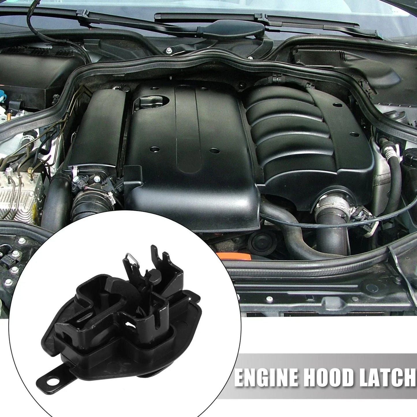 Hood Latch for Mercedes-Benz CL63 AMG 2008-2014 (2 x)