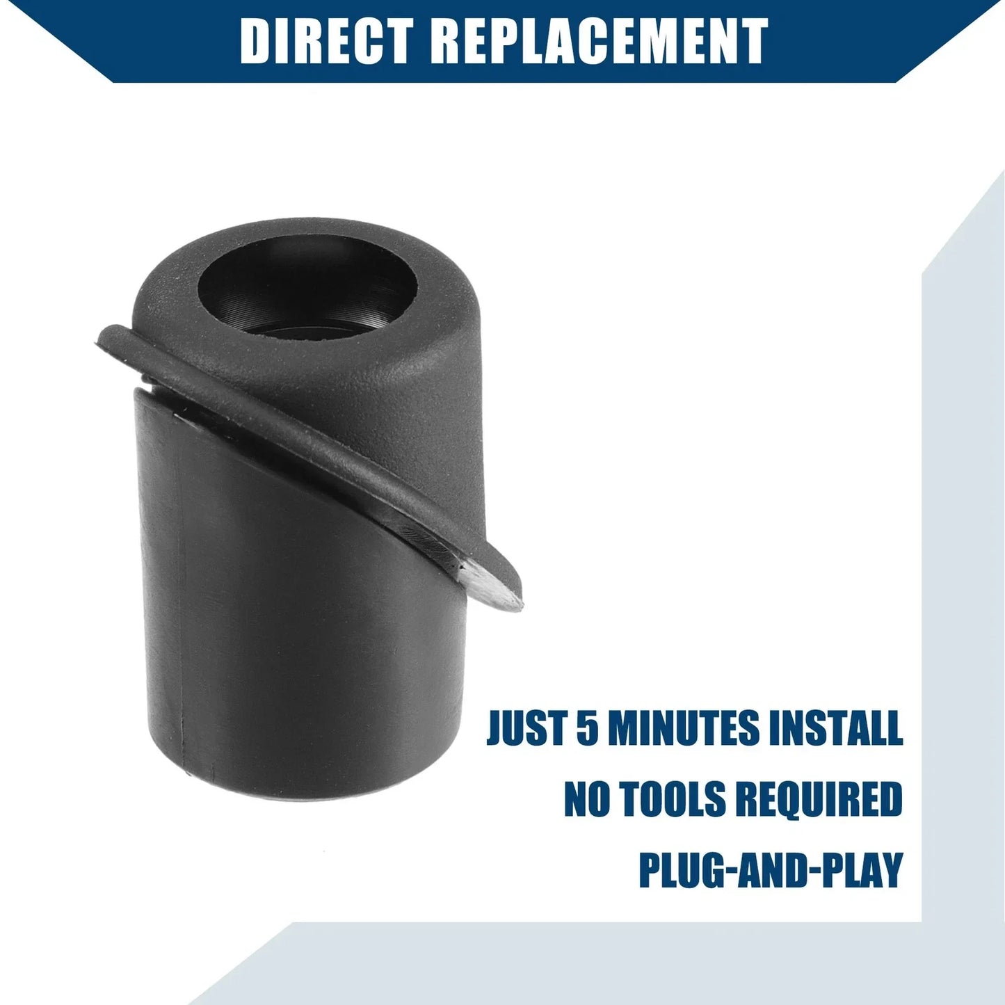 Antenna Bezel Grommet for Hyundai Elantra 2000-2006 - Black (2000-2006)