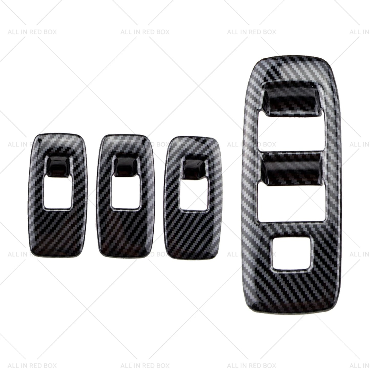 ABS Door Armrest Lift Switch Cover Trim for Ford Ranger Everest (2015-2022)