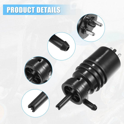 Windshield Washer Motor Pump for Mercedes-Benz C280 C230 S320 S420 (1994-2005)