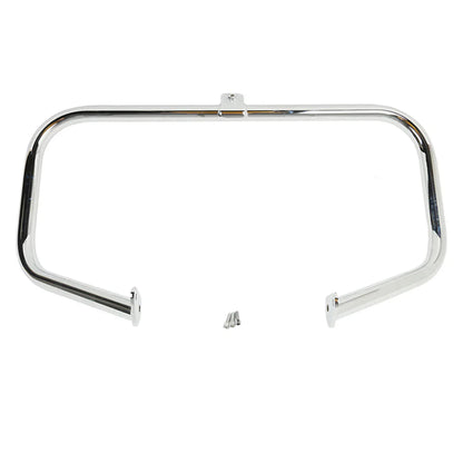 Chrome/Black Highway Engine Guard Crash Bar for Harley Road King (1997-2024)