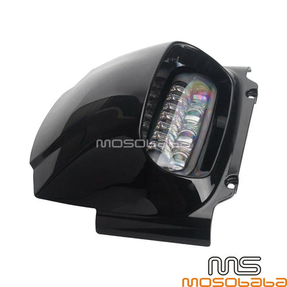 Black Fairing w/9.8'' LED Headlight DRL for Harley Fat Bob FXFB FXFBS (2018-2022)