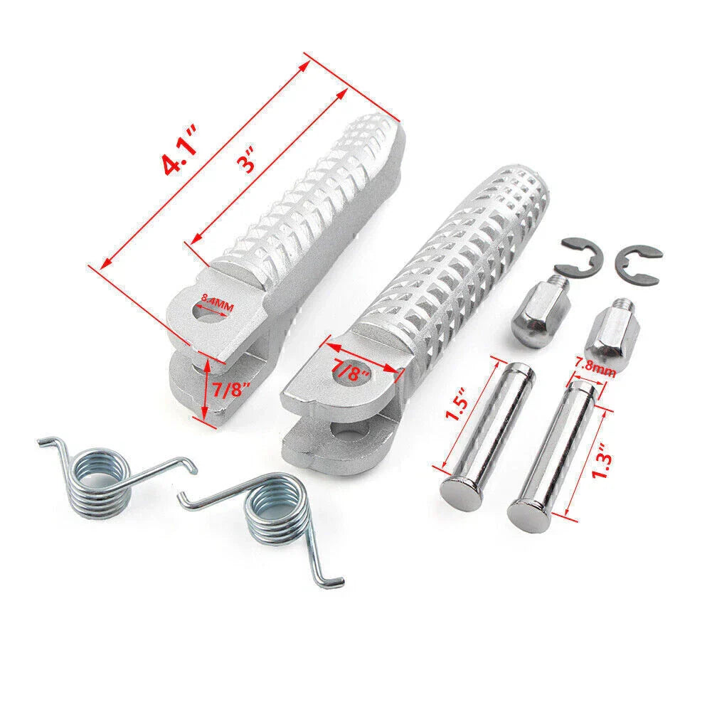 Foot Pegs Footrest Set for BMW S1000RR (2015-2017)