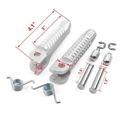 Foot Pegs Footrest Set for BMW S1000RR (2015-2017)