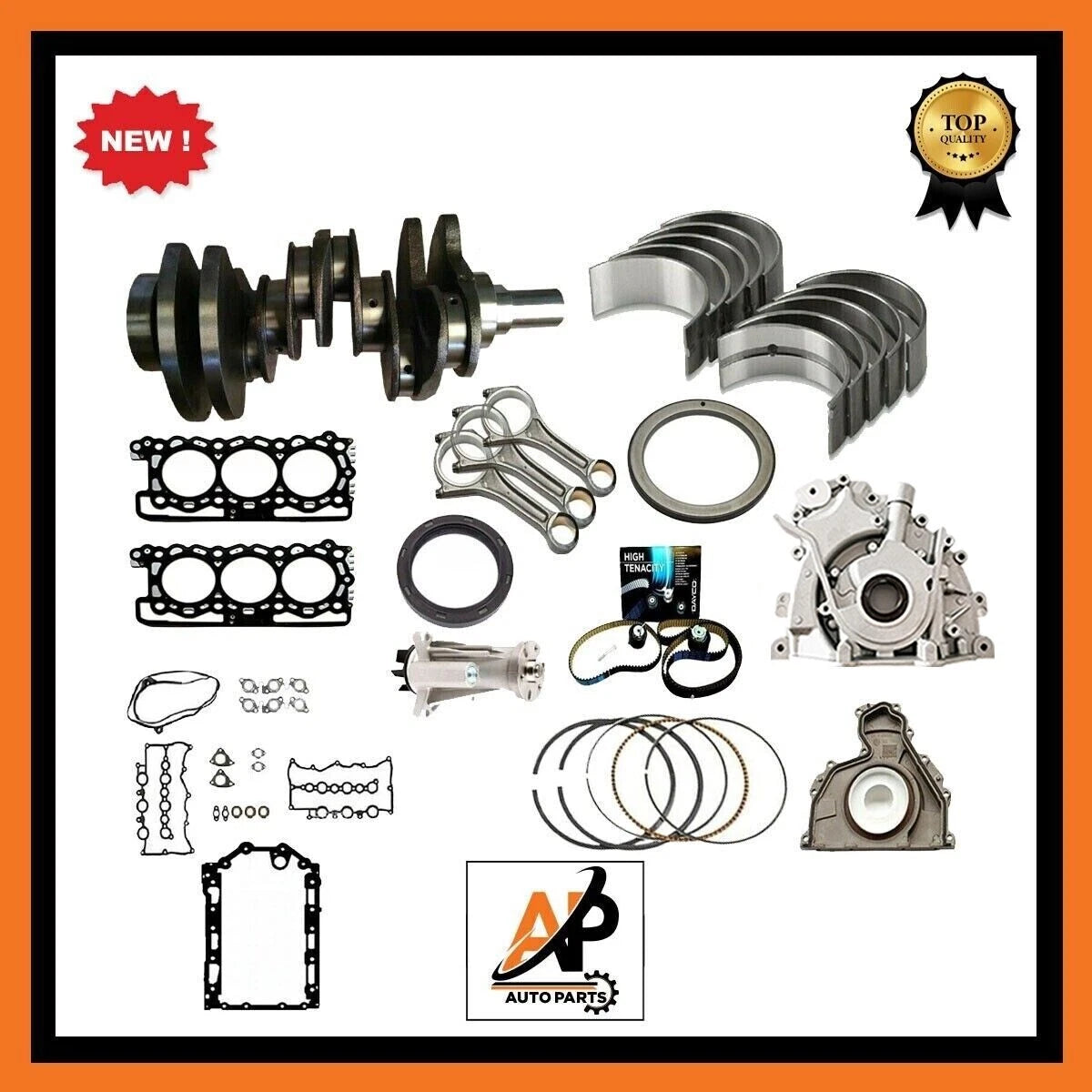 Engine Rebuild Kit with Crankshaft for Jaguar F-PACE XF XJ 3.0 TDV6 (2017–2020)