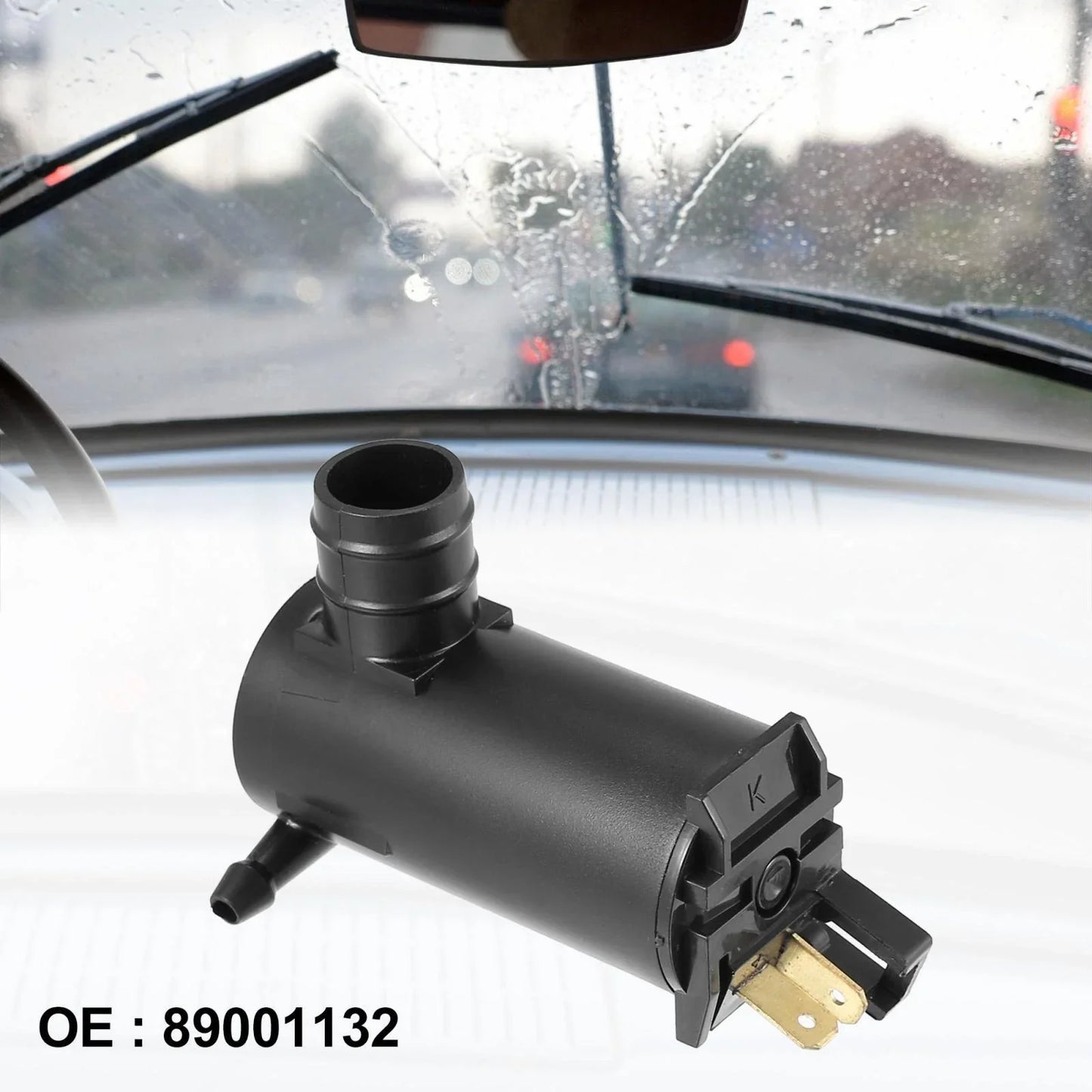 Car Windshield Washer Motor Pump for Honda Civic, Accord, Odyssey, Pilot (2001-2023)