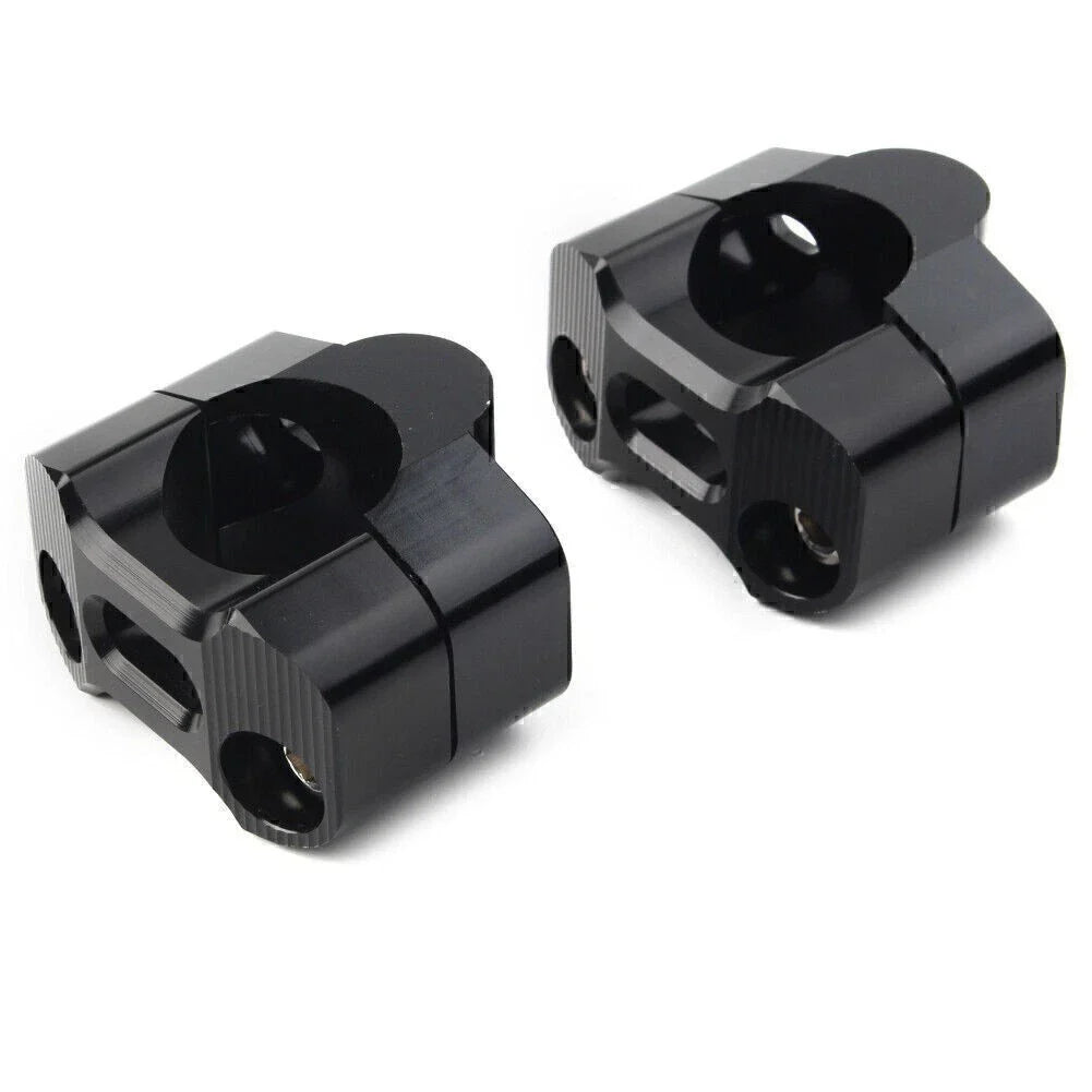 Handlebar Clamps Mount Bar Risers Adapter 7/8''-1 1/8'' for Dirt Bike ATV