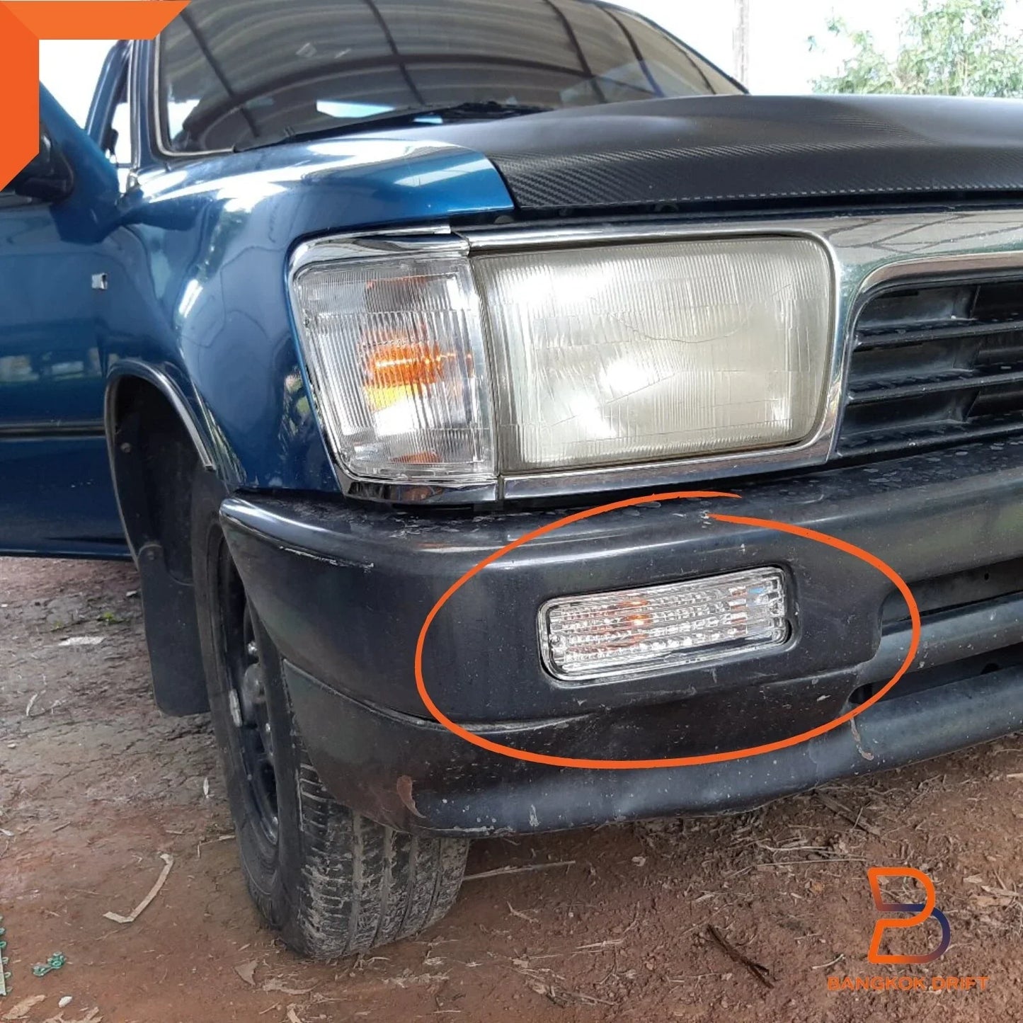 Crystal Turn Signal Light for Toyota Hilux Ute LN85 LN95 LN106 (88-97)