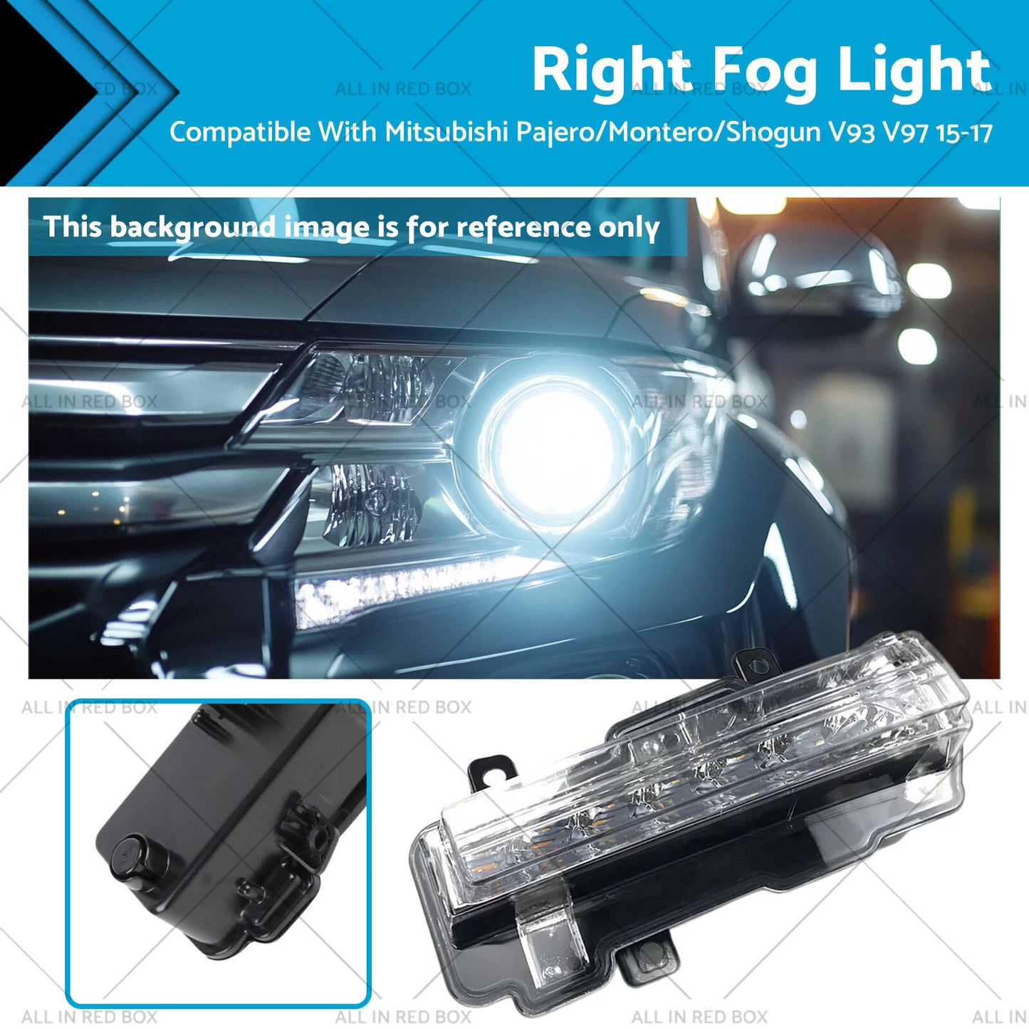 Fog Light for Mitsubishi Pajero Montero 2015-2017 (Right)