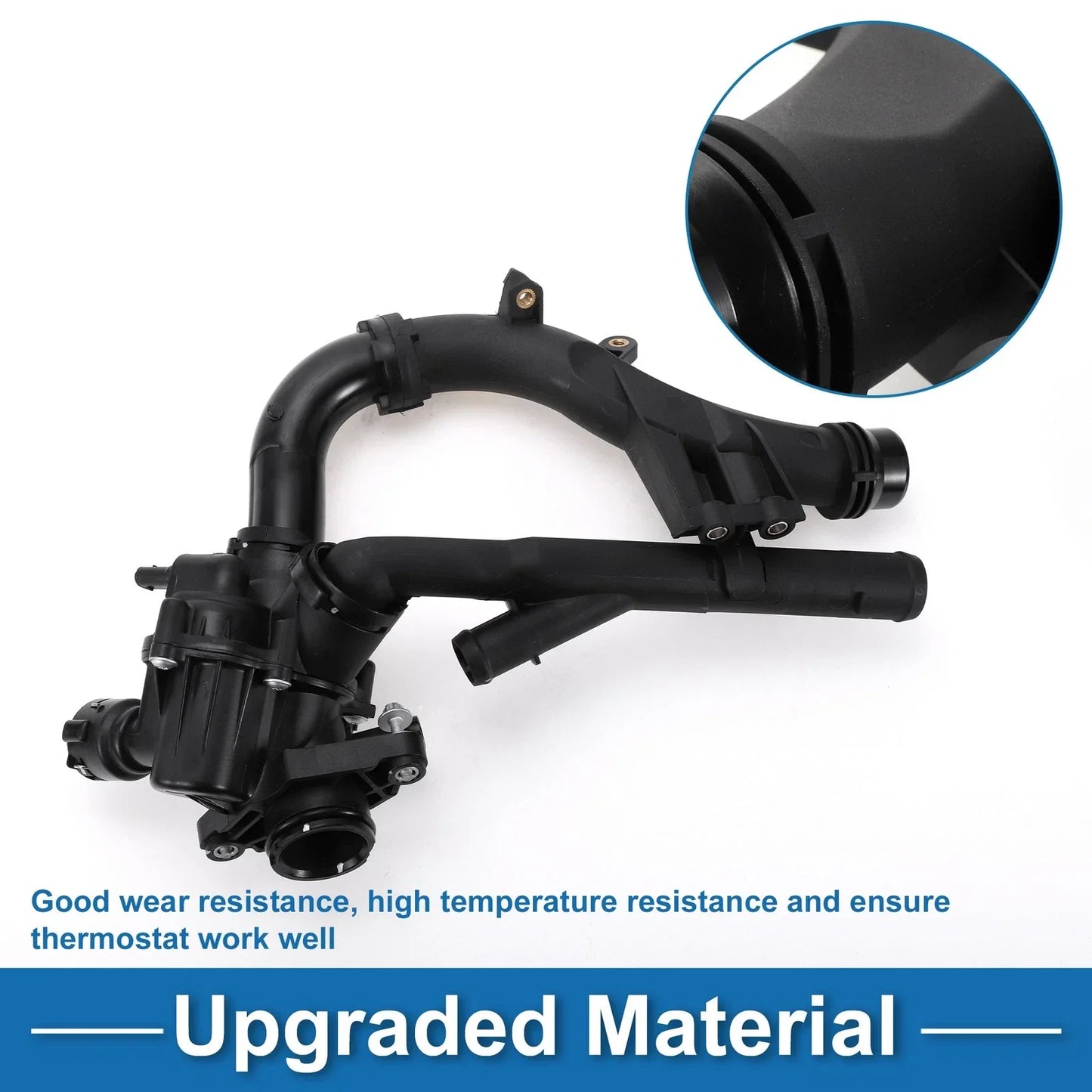 Engine Coolant Thermostat Housing for Mercedes-Benz C-Class, E-Class (2001-2023)