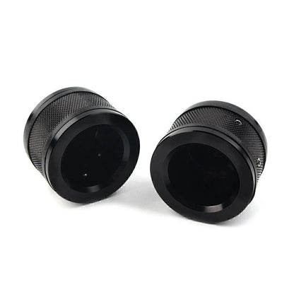 CNC Front Axle Nut Cover Caps for Harley Sportster Softail Road King