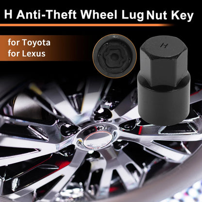 Wheel Lock Lug Nut Key Socket Tool for Toyota Lexus