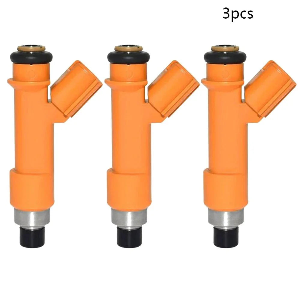 3 x Fuel Injectors for Daihatsu Cuore, Sirion, Toyota Aygo, Passo, Vios (2005-2020)