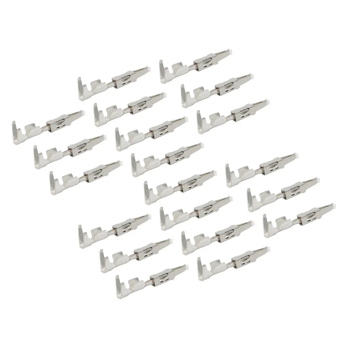 50Pcs 22-20AWG Micro Timer 2 Socket Terminal Connectors for Car Connectivity