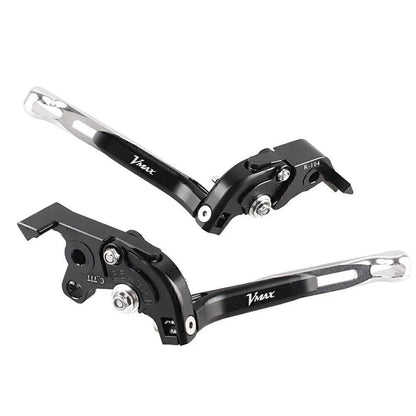 Foldable Brake Clutch Levers for Yamaha V-MAX 1700 (2009-2015) Black