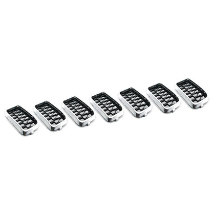Honeycomb Mesh Grille Insert Cover Chrome for Jeep Grand Cherokee (2017-2021)