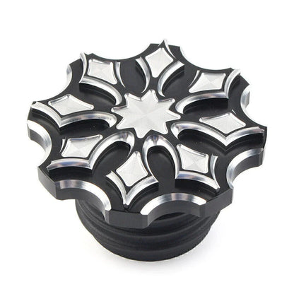 Fuel Gas Tank Cap Cover for Harley Sportster Touring Softail Dyna (92-17)