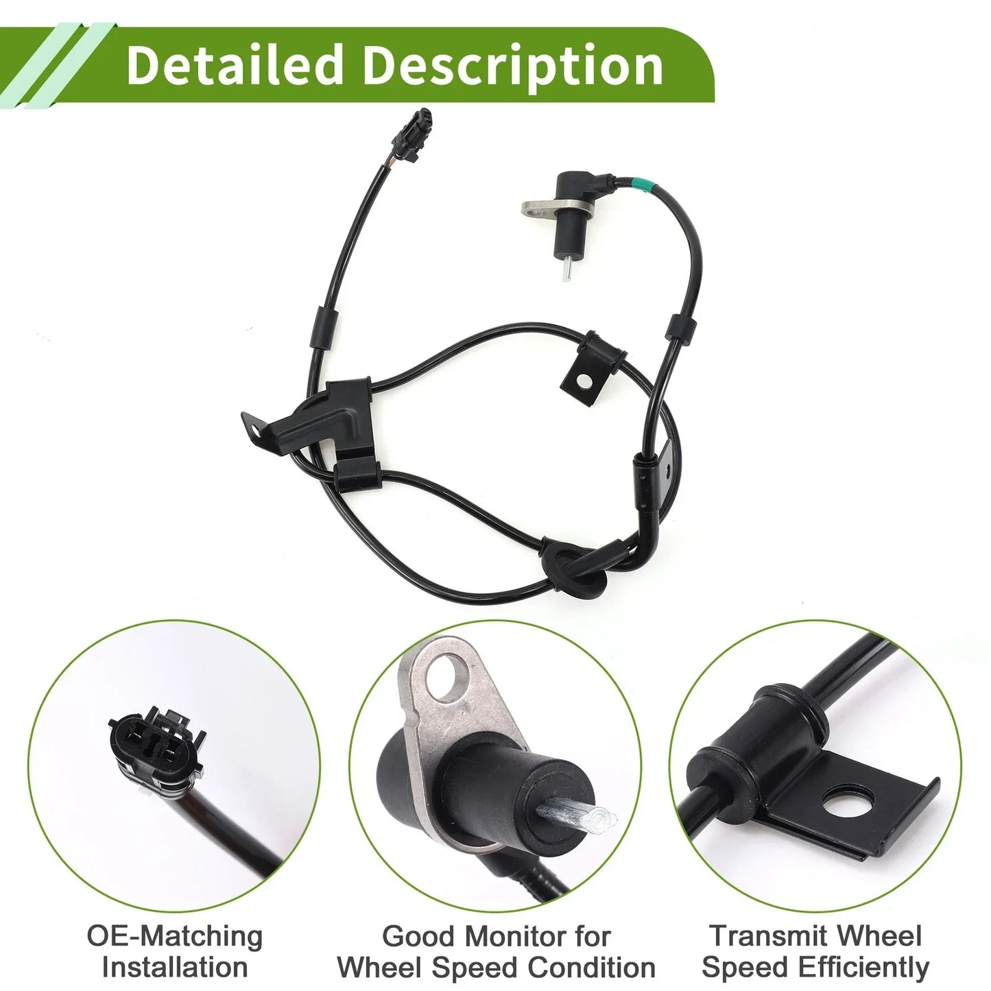 ABS Wheel Speed Sensor for Hyundai Elantra (1996-1998)