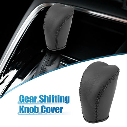 Auto Gear Shifting Knob Cover for Hyundai Santa Fe (2013-2017) Black Trim