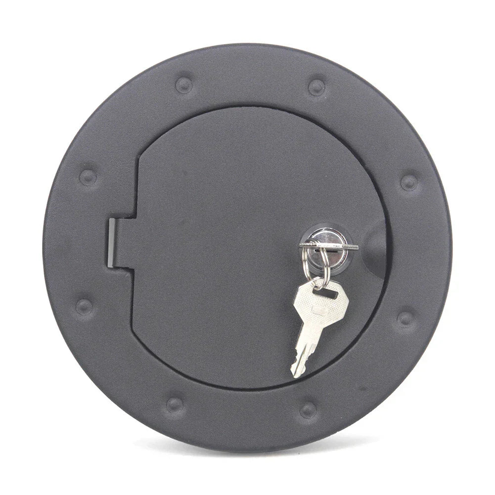 Locking Fuel Filler Cap with Key for Jeep Wrangler JK (2007-2017)