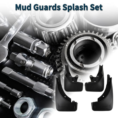 Mud Flaps Splash Guards 1 Set for Mercedes Benz GLE (2016-2023)