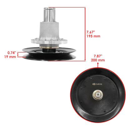 Deck Spindle 52 Inch for Exmark Lazer Z LZAS23KC524 LZAS27KC524 (2000–2020)