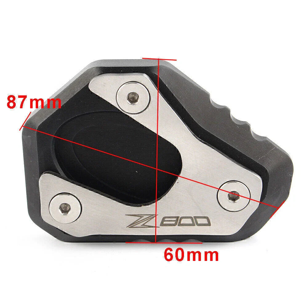 Side Stand Kickstand Foot Pad for Kawasaki Z800 (2013-2016)