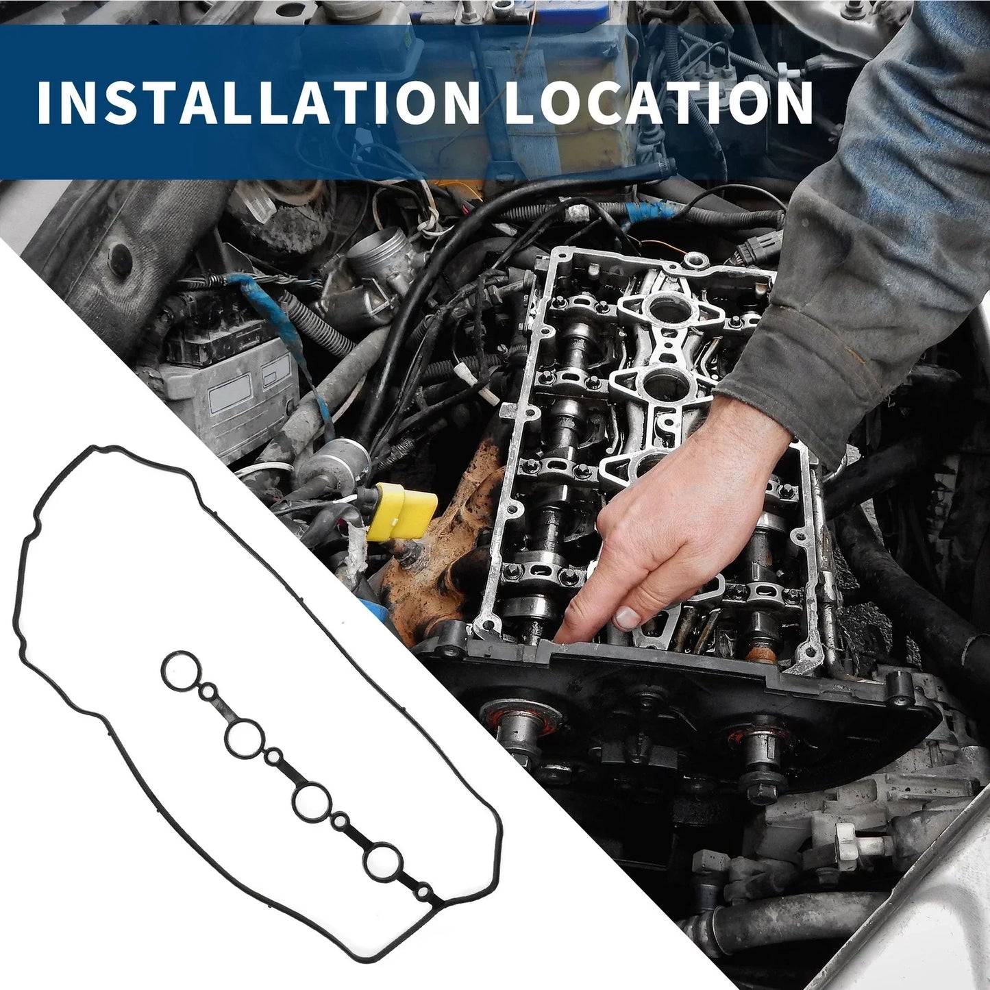 Valve Cover Gasket for Hyundai i30, i40 & Kia Rio, Optima (2011-2023)