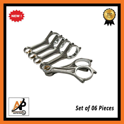 Connecting Rod Set 6 Piece Replacement for Land Rover Jaguar 3.0 TDV6 (2000–2005)