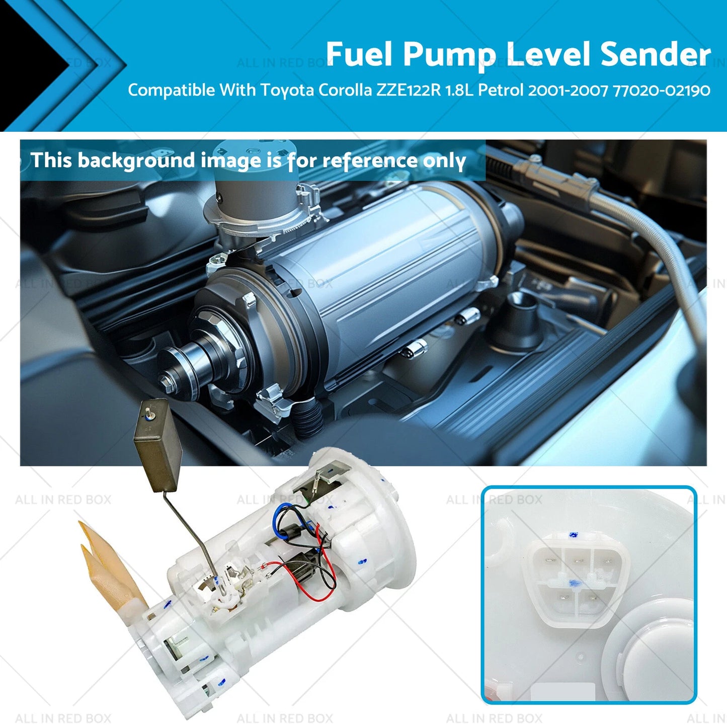 Fuel Pump Level Sender for Toyota Corolla ZZE122R 1.8 (2001-2007)