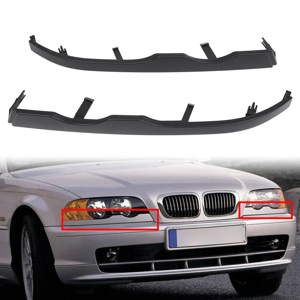 Front Bumper Headlight Trim Molding for BMW 3 Series E46 M3 (2000-2006)
