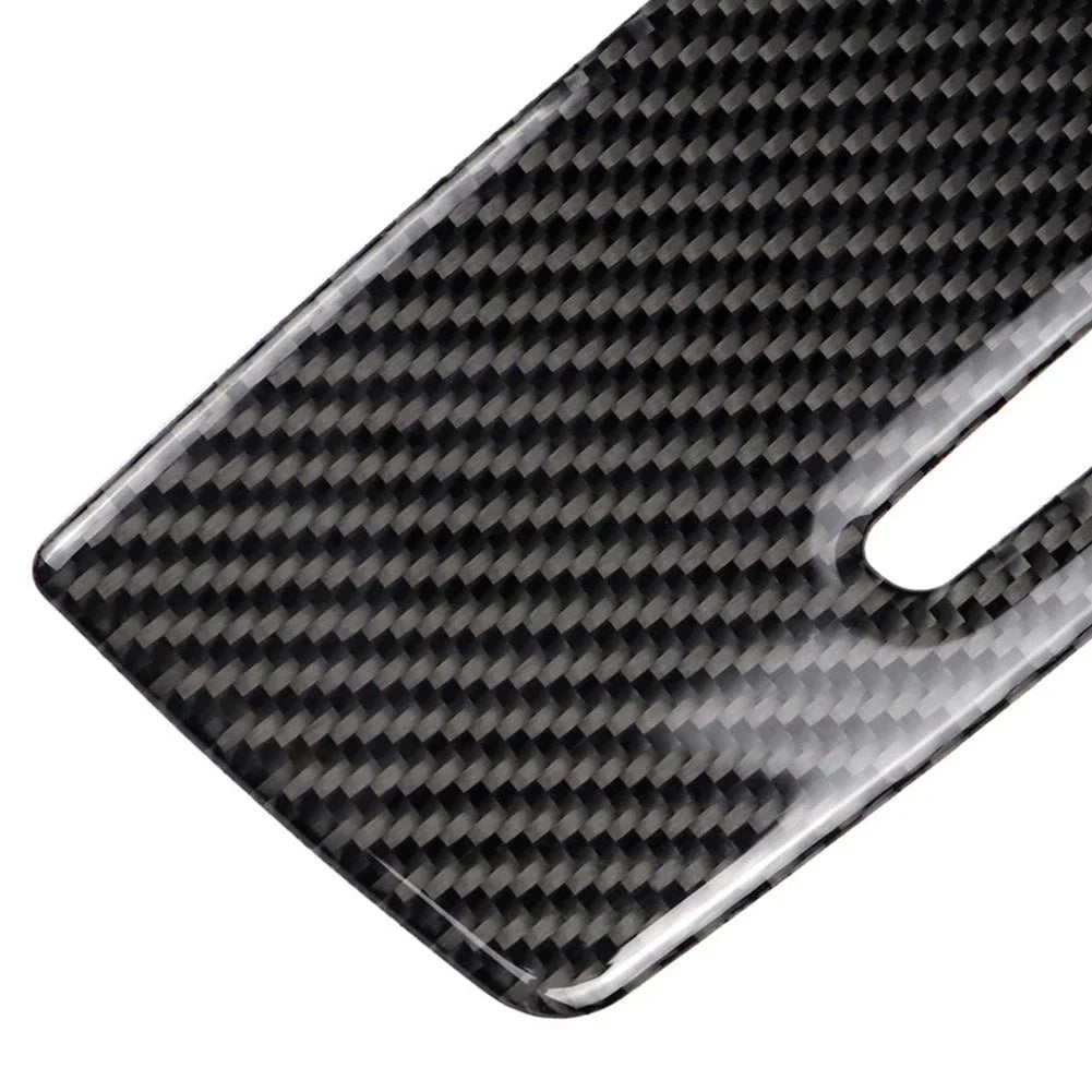 Black Gear Shift Box Panel Cover Trim for BMW 3 Series E90 E92 E93 (2005-12)