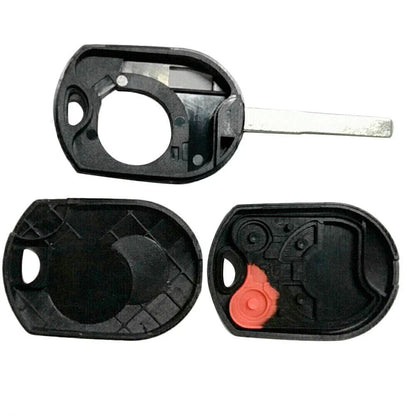 4 Button Flip Key Shell Fob Case for Ford Explorer (2003-2012)