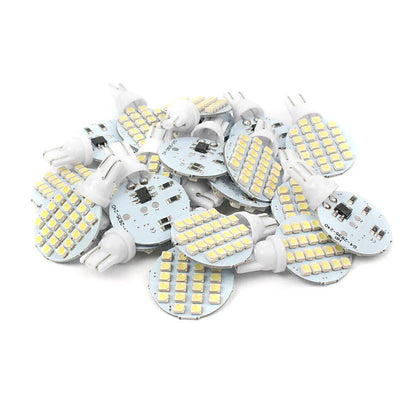 20 x T10/921/194 24SMD LED Cold White Interior Lights for RV Trailers