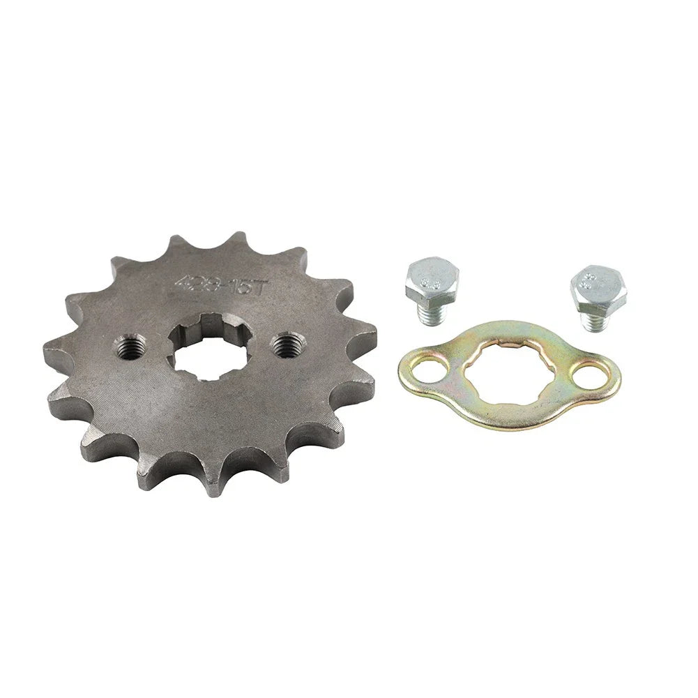 17mm 15T Front Sprocket for 110CC 125CC ATV Pit Dirt Quad Bike