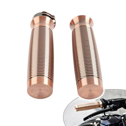 Copper 1" Hand Grips for Harley Sportster Motorcycle