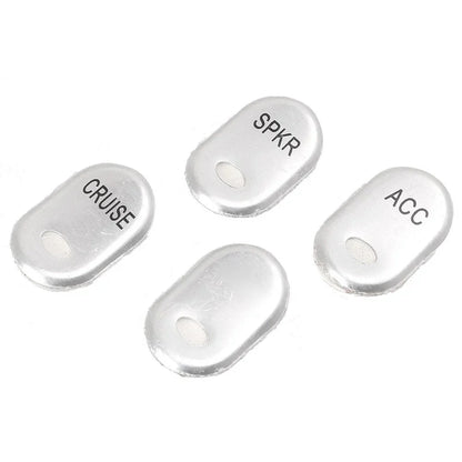 Stainless Steel Rocker Panel Switch Button Cover for Harley Touring FLHT FLTR (2014-2023)