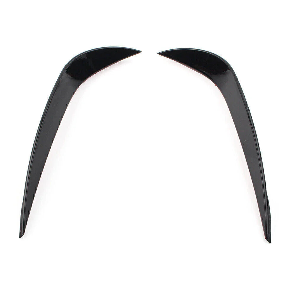 Glossy Black Front Bumper Side Air Vent Trim for VW Golf 6 MK6 GTD (2008-2013)