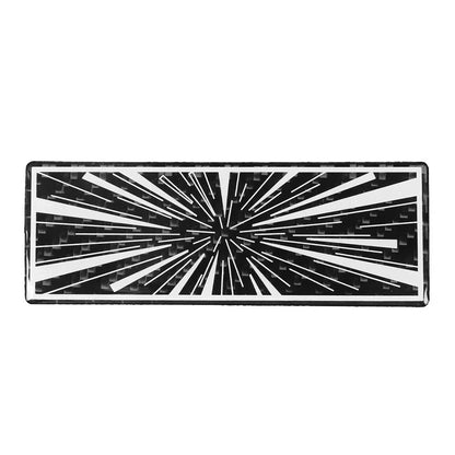 Car Time Space Badge Tunnel Trunk Decal for Tesla Model 3, Model Y, Model X