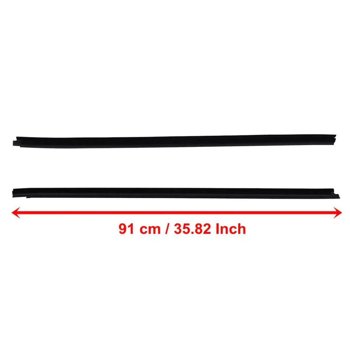 Weatherstrip Door Belt Out Front LH+RH Fits Toyota Hilux Vigo SR5 2D Ute 2005-15