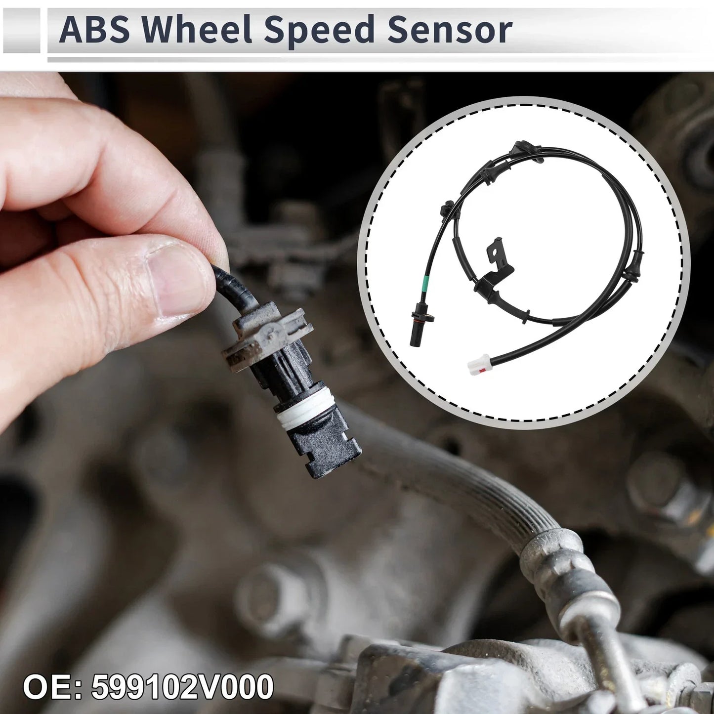 ABS Wheel Speed Sensor for Hyundai Veloster (2012-2017)